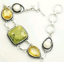Stichtit citrin perlen ethno - stichtit/citrin/perlen,