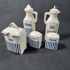 Vintage Menage Set Keramik