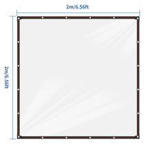 Abdeckplane Transparente mit