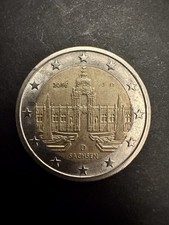 2 Euro Münze Sachsen 2016 D J JT
