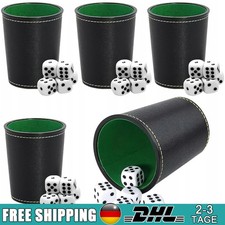 Premium Leder Würfelbecher