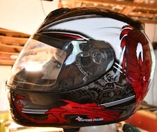 MTR Motorrad-Helm "HI-TEC