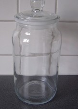 1 Vintage RAVENHEAD Glas 1400ml Vorratsglas mit GLASKNOPF-Deckel (mehrere vorh.)