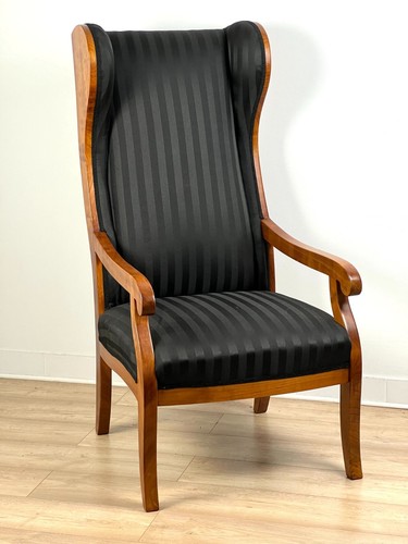 Biedermeier ohrenbackensessel - biedermeier,