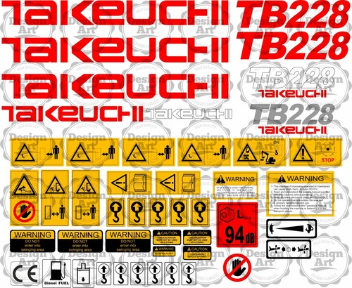 Takeuchi tb228 228 mini - takeuchi, tb