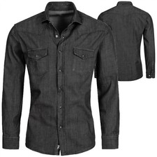 Rock Creek Herren Jeanshemd