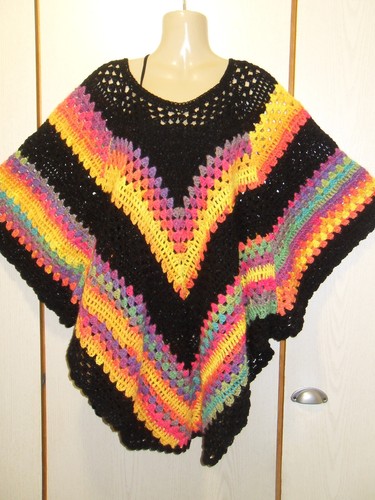 Poncho valentine schwarz - poncho,,