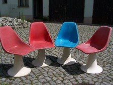 4x Tulip Tulpenfuß Lounge