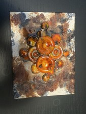 Ruscha Keramik Wandbild Fat