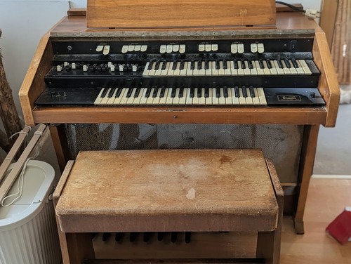 Hammond l100 orgel defekt - hammond,