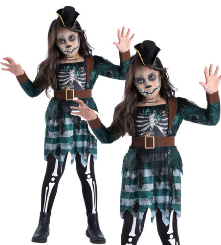 Smiffys piratin skeleton - piratin,
