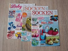 3 X Zeitschrift Babysocken zum