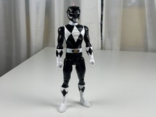 Power Rangers PVC Action Figur Mighty Morphin Black Ranger 30 cm. Zustand siehe 