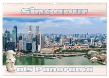 Singapur als Panorama