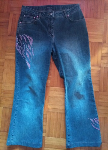 Jeans hose ricarda damen - hose,