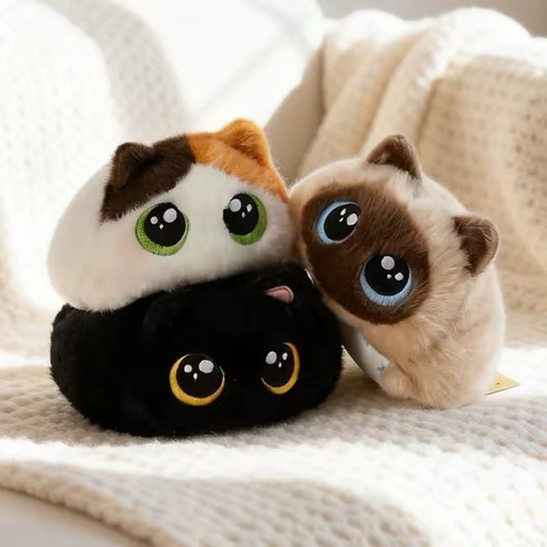 Mollige katzen plüschtier - katzen,