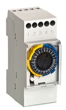 Mechanische analoge Zeitschaltuhr für Hutschiene Zählerschrank  24H SKU 35 u