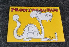 Jan P. Schniebel PRONTOSAURUS Comic Strips 1972 St. Pauli Nachrichten Schniebels