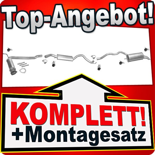 Auspuff für transporter - auspuff, vw