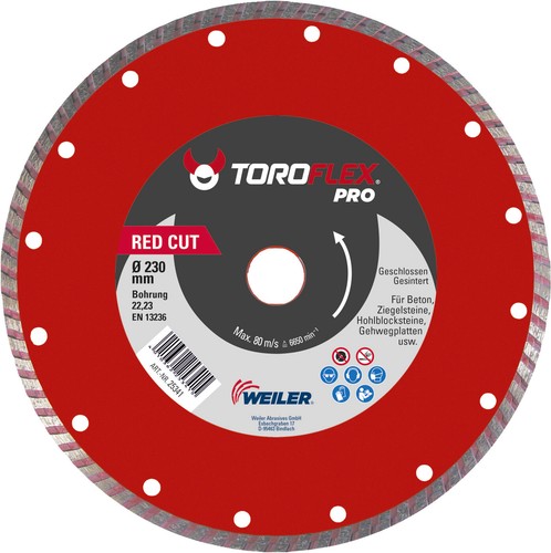 Weiler toroflex turbo red - weiler, cut