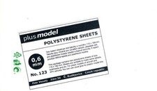 Plus Model - Plastik Platten