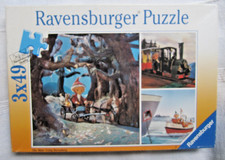 Sandmännchen Puzzle 3x 49