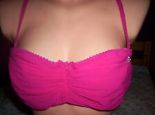 "H&M" Bügel-BH, pink - mit Straß, ungefüttert, passend bei Gr. 85D