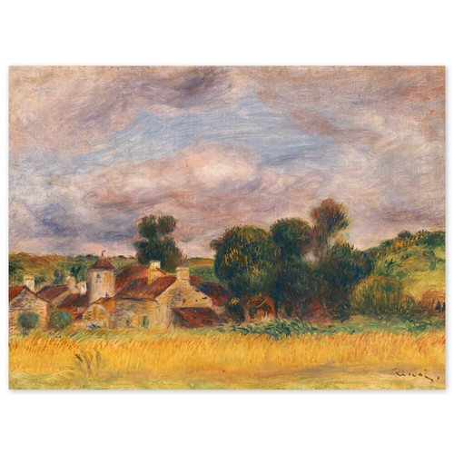 Pierre auguste renoir - dorf, in
