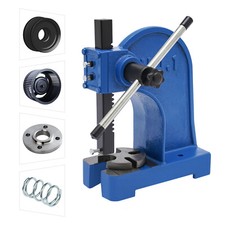 1T Drehdornpresse Werkstattpresse Dornpresse Handhebelpresse Gusseisen 1000kg