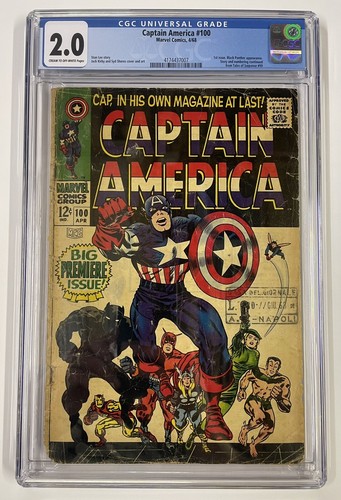 Captain america 100 april - #100.,