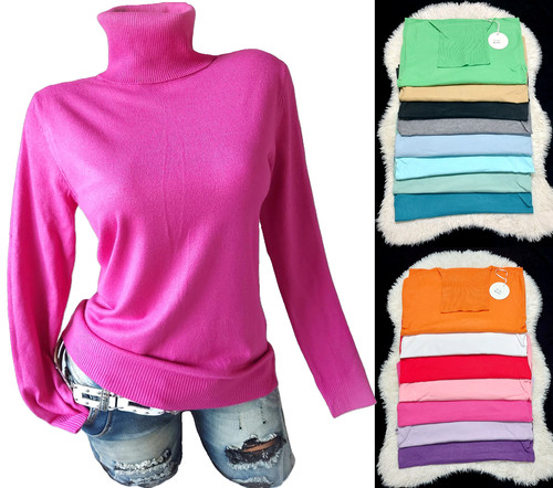 Rollkragen pullover damen - pullover,