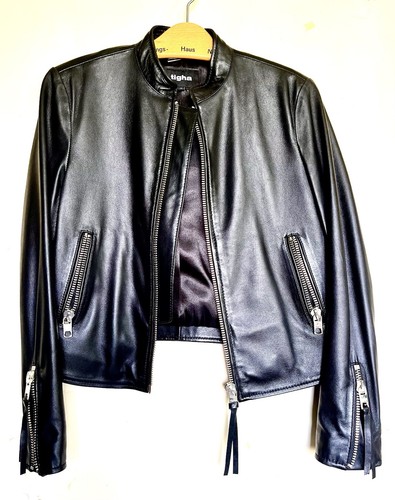 Tigha damen lederjacke - tigha,