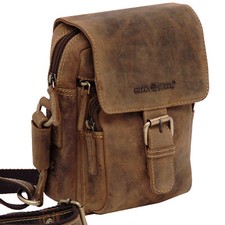 Greenburry Vintage 1651-25 Leder Kameratasche Fototasche Camcordertasche