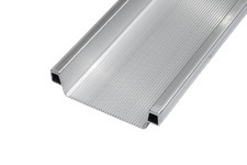 Verladerampe 3000x155 mm aus Aluminium mit Führungsrand