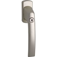 MACO Fenstergriff HARMONY - Sperrzylinder, VK 7x35 mm, Alu champagne eloxiert