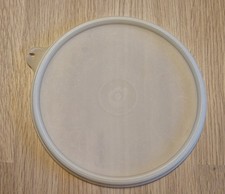 Vintage Tupperware B-Deckel Transparent rund Ersatzteil Ø 14,5 cm