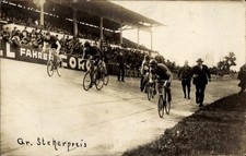 Foto Ak Berlin, Radrennfahrer