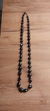 kette schwarze perlen echt
