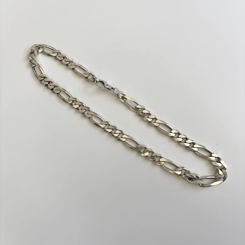 925 silber figaro - silber,