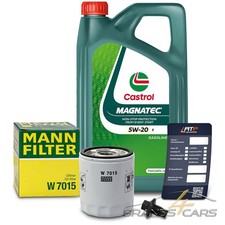 MANN ÖLFILTER +5l CASTROL