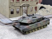 German Kampfpanzers Leopard 2 A6 gebaut+bemalt+gealtert 1:72