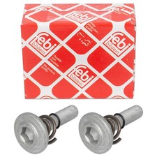 2x febi Achsschraube