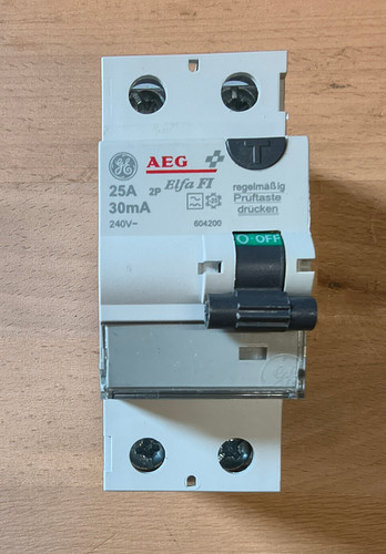 Aeg 25a 30ma elfa 604200 - elfa, fi