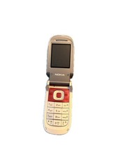 Bastler Deko Museum FlipPhone Klapphandy Nokia 2760 Rot/Silber Reparatur