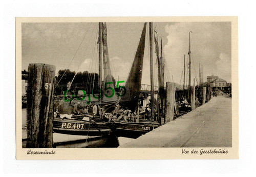 Bremerhaven wesermünde - ak,