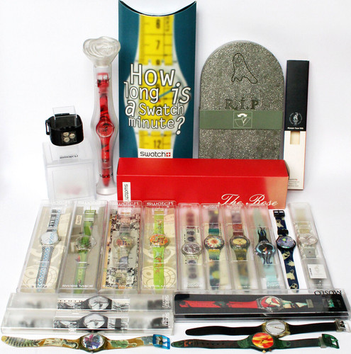 Sammlung konvolut lot swatch - sammlung,