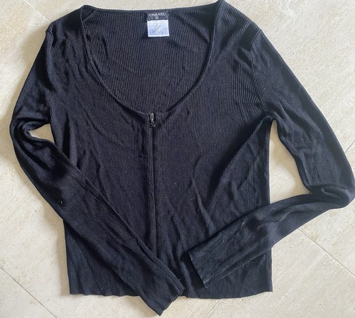 Chanel weste schwarz - schwarz, gr.40