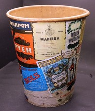 Original DDR Papierkorb VEB