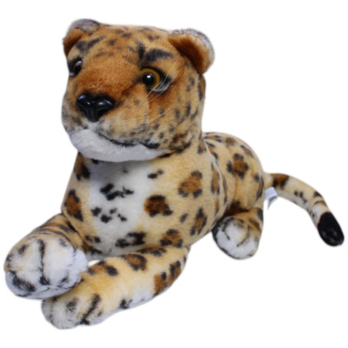 Leopard mit styroporkopf - leopard,