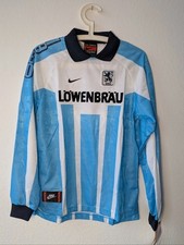 Original 1860 München Trikot 1996/1997 Heim Retro Vintage Langarm Longsleeve Neu